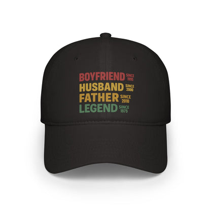 Boyfriend Husband Father Legend Baseball Cap