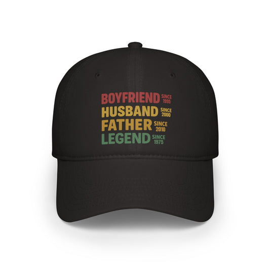 Boyfriend Husband Father Legend Baseball Cap