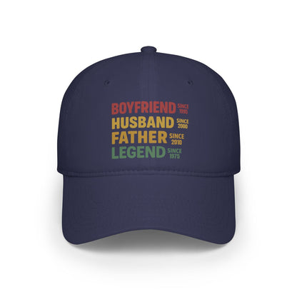 Boyfriend Husband Father Legend Baseball Cap